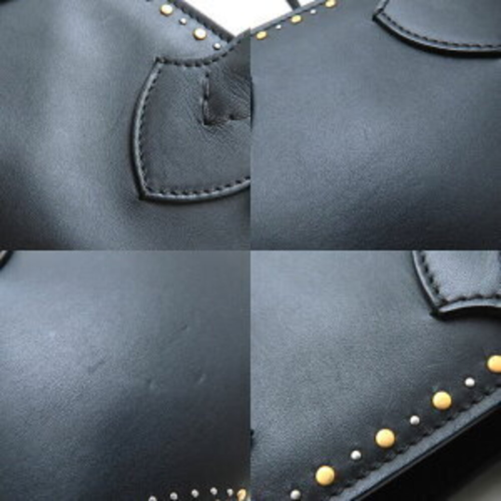 Burberry Shoulder Bag Leather Black - Picture 5 of 9